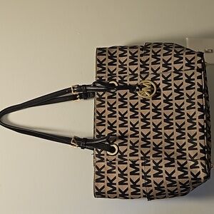 Micheal Kors Brown/Black Handbag-Authentic